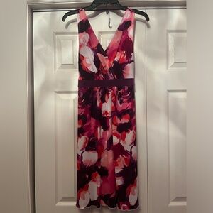 Jessica V Neck Floral Summer Dress